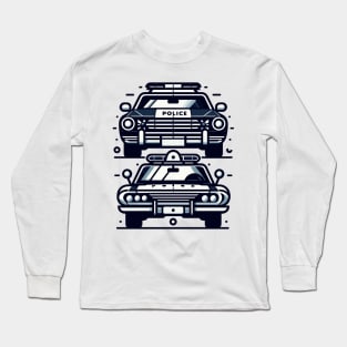 Police Car Long Sleeve T-Shirt